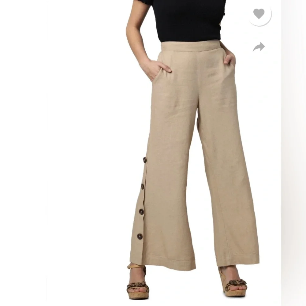 Vero Moda Linen Pant. Size -XS - Picture 4 of 11